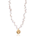 HERMIS LARGE LUSTRE STATEMENT PEARL NECKLACE