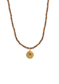 KRESSIDA MINI CHARM MOCA NECKLACE