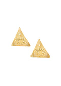 KRESSIDA PYRAMIS LARGE PIN EARRINGS