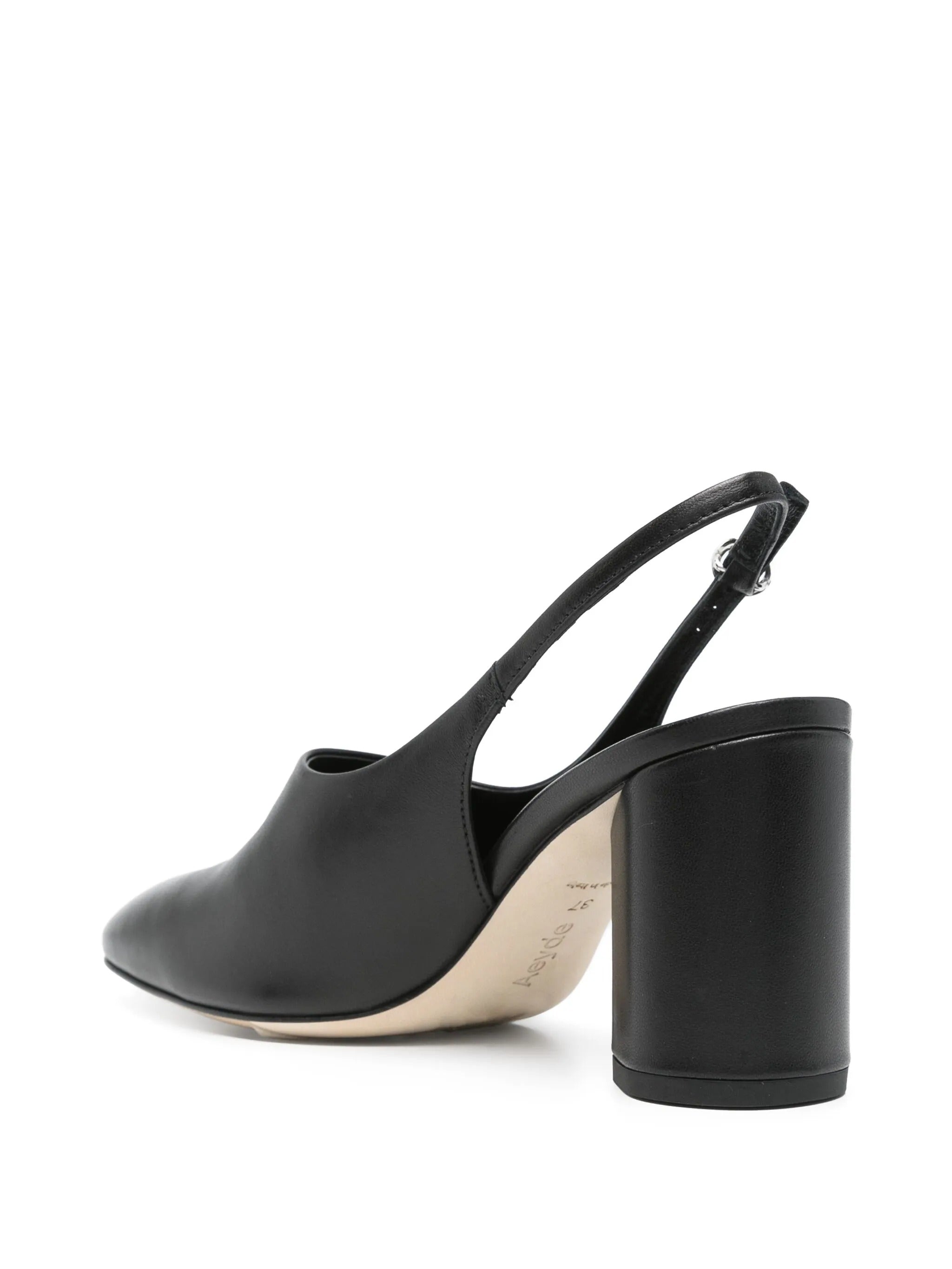 JAMILA NAPPA LEATHER BLACK
