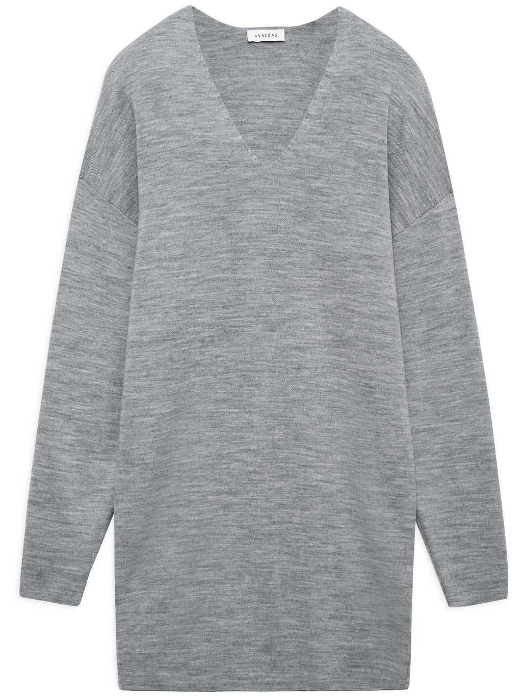 ESSEX DRESS  GREY MELANGE