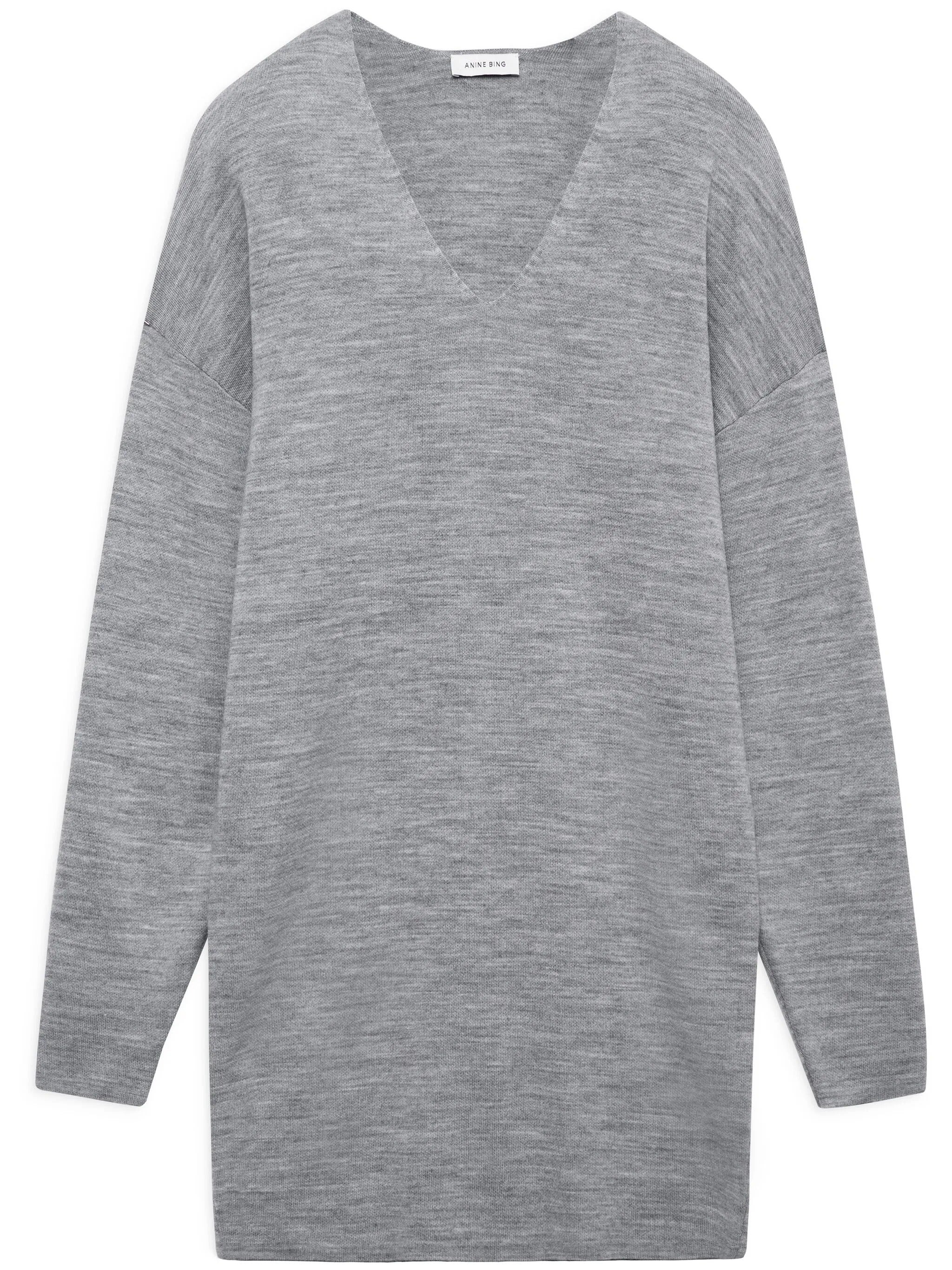 ESSEX DRESS  GREY MELANGE
