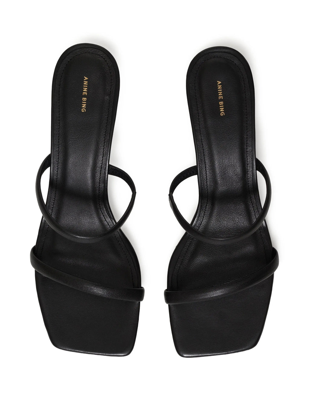 HILDA MULE SANDALS BLACK