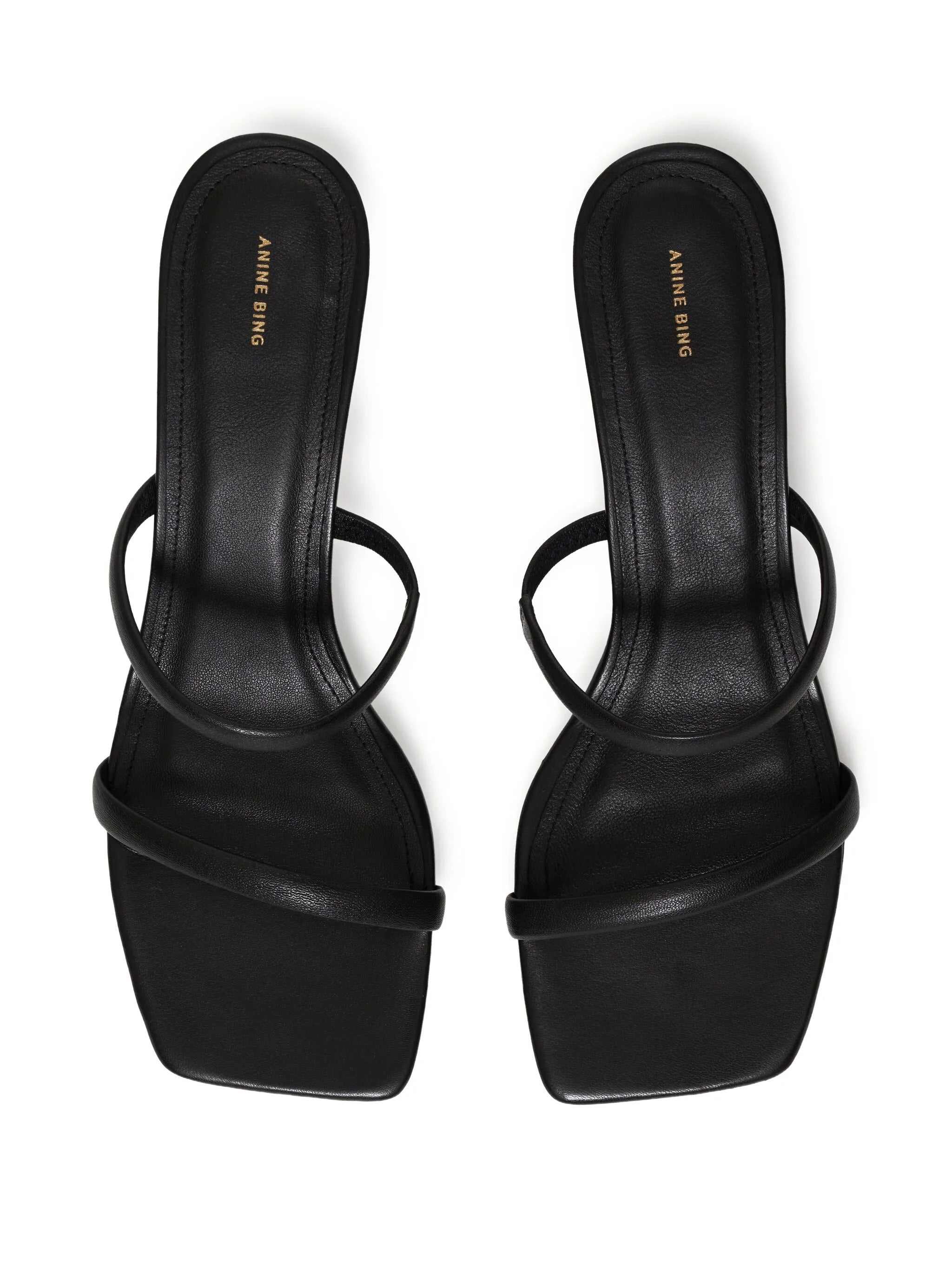 HILDA MULE SANDALS BLACK
