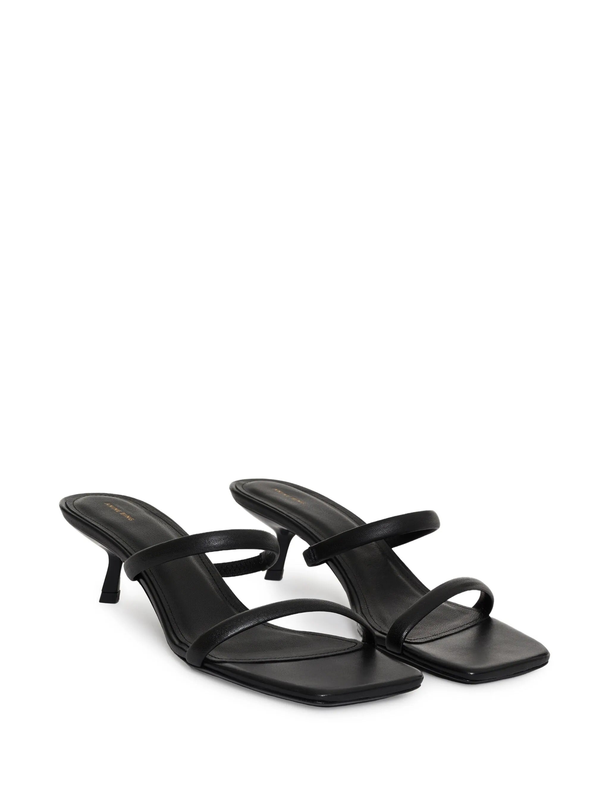 HILDA MULE SANDALS BLACK