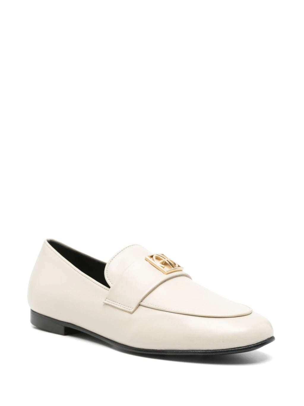 CORRINE LOAFERS BONE MONOGRAM