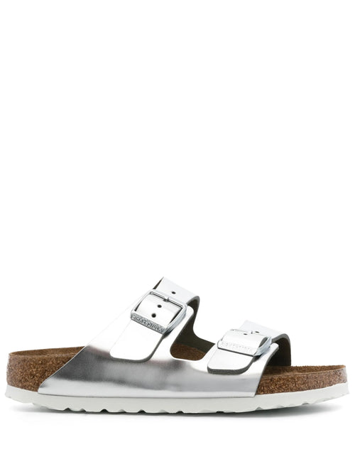 Arizona SFB metallic silver, Natural Leather