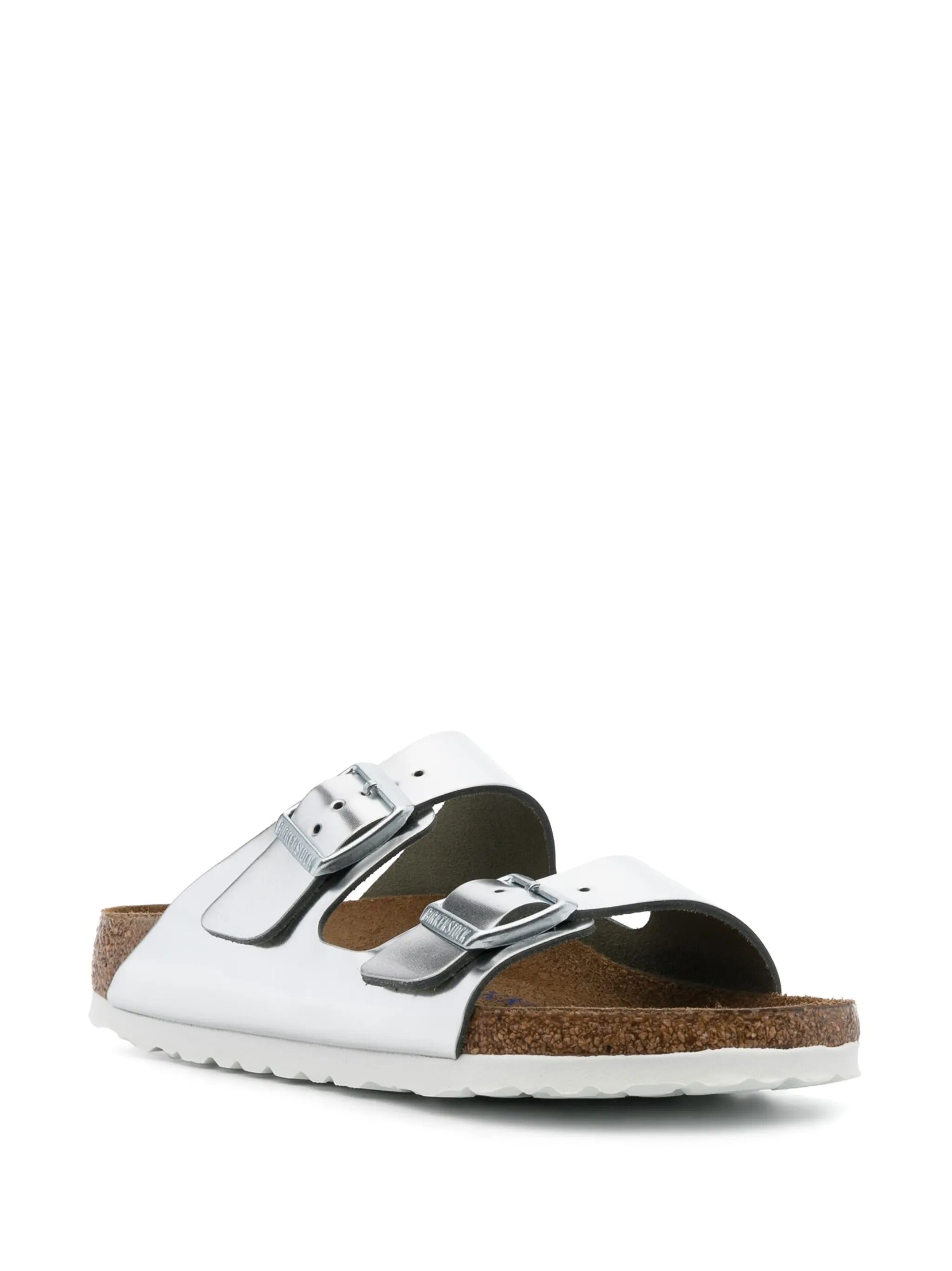 Arizona SFB metallic silver, Natural Leather