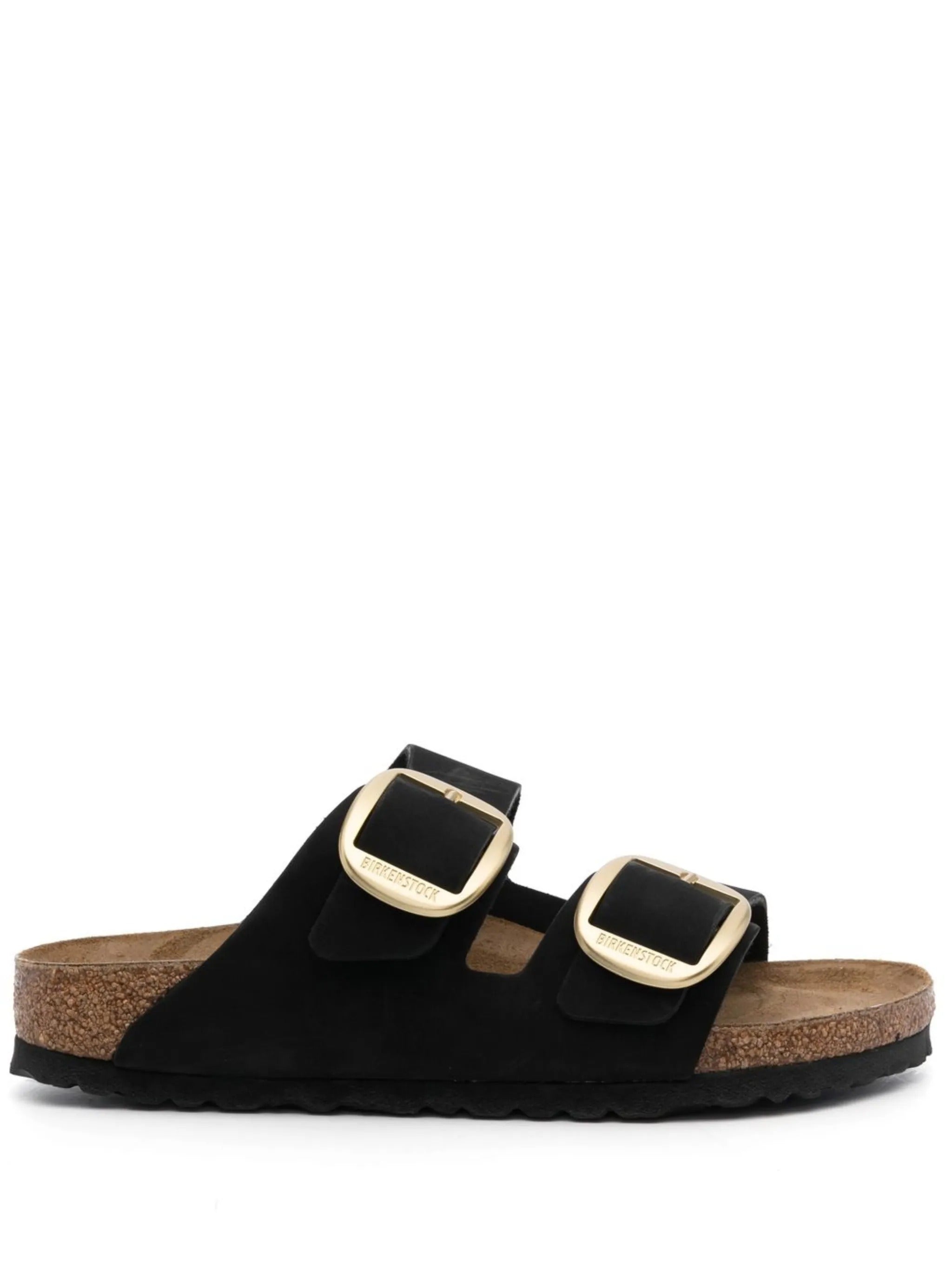 Arizona Big Buckle black, Nubuck Leather