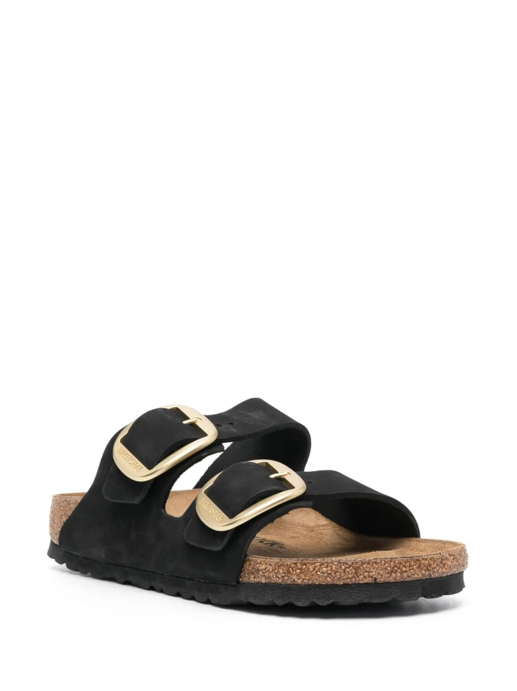 Arizona Big Buckle black, Nubuck Leather