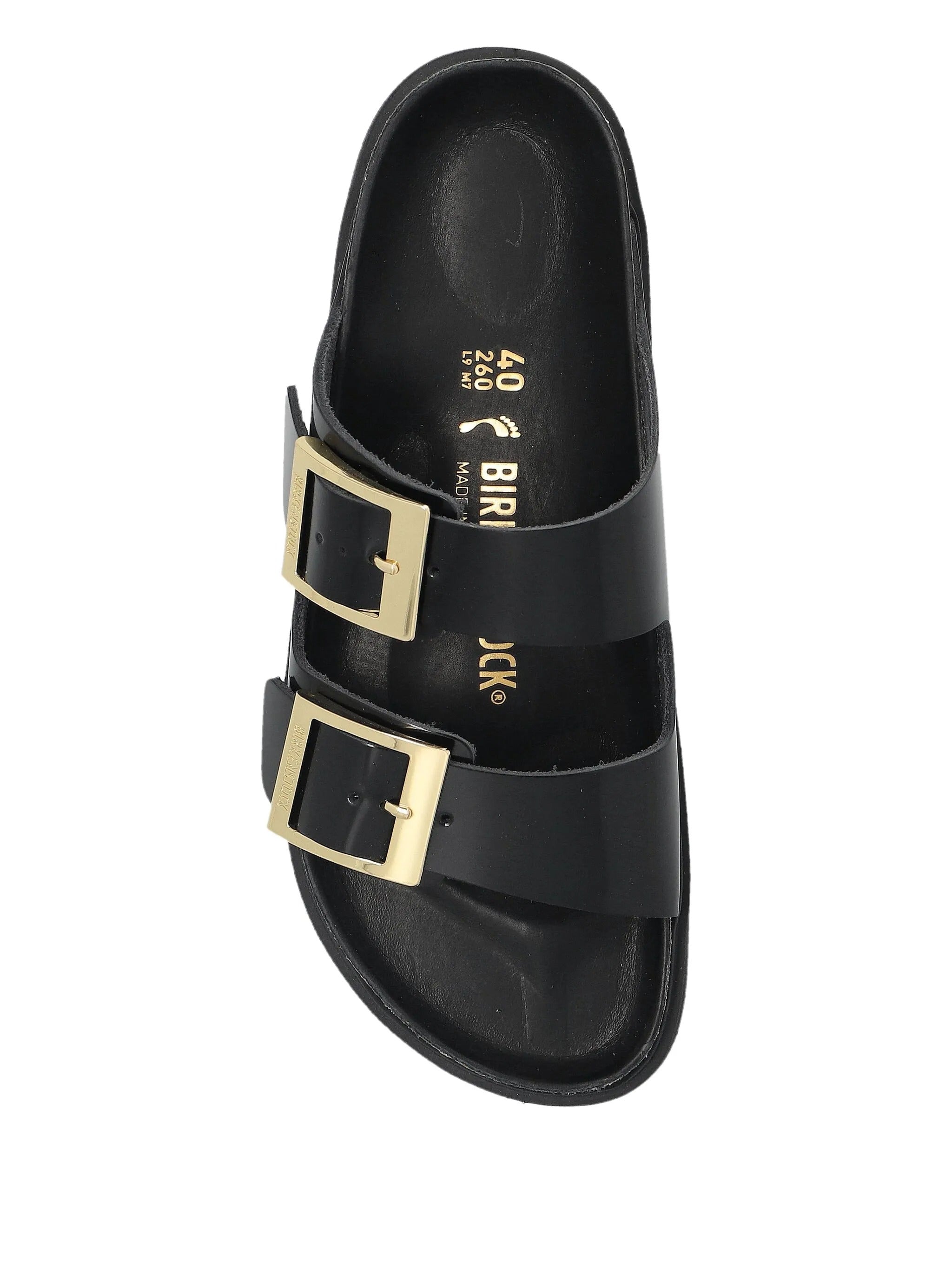 Arizona DB HEX shine black, Natural Leather