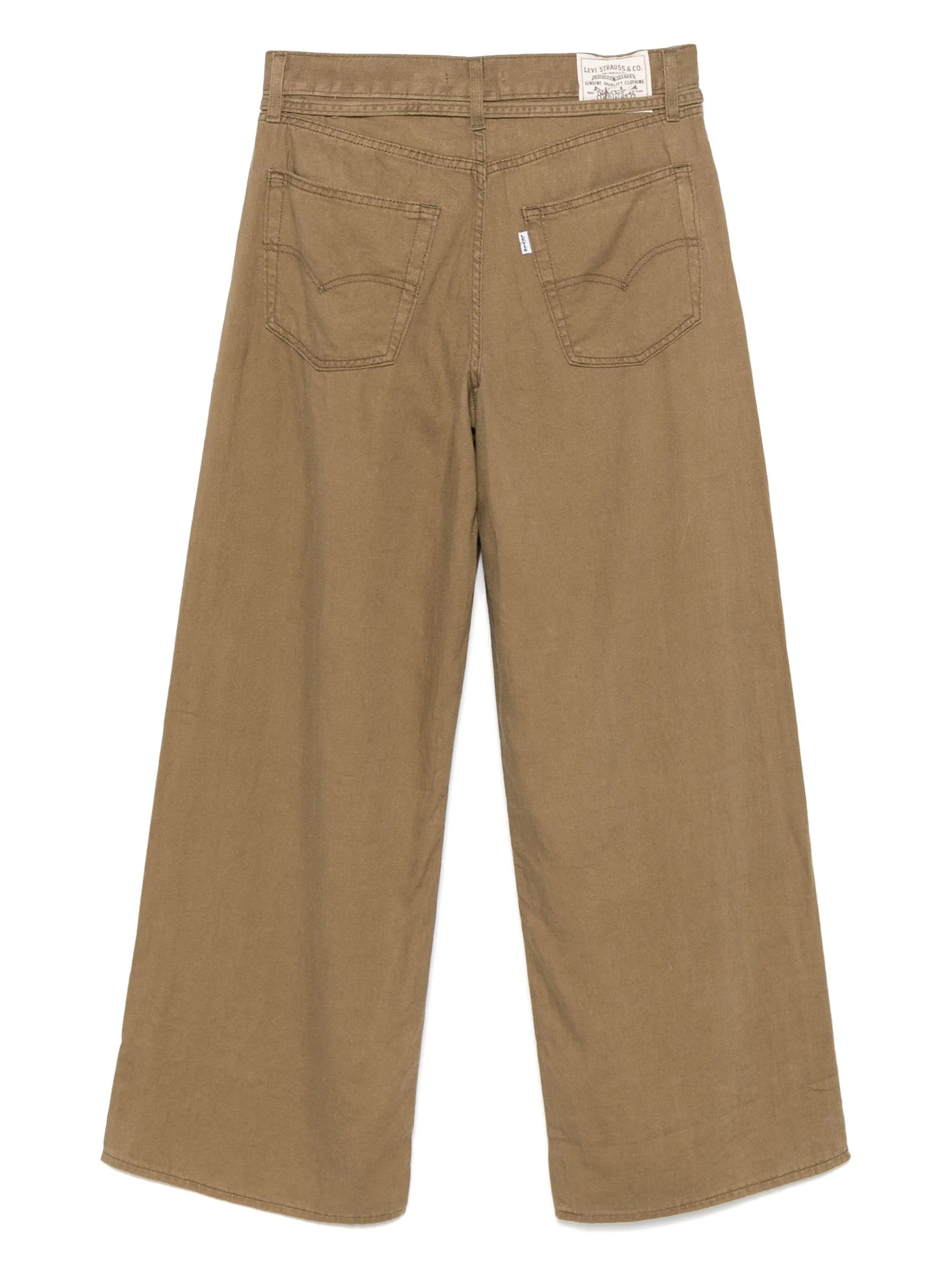 XL STRAIGHT CAPERS LINEN