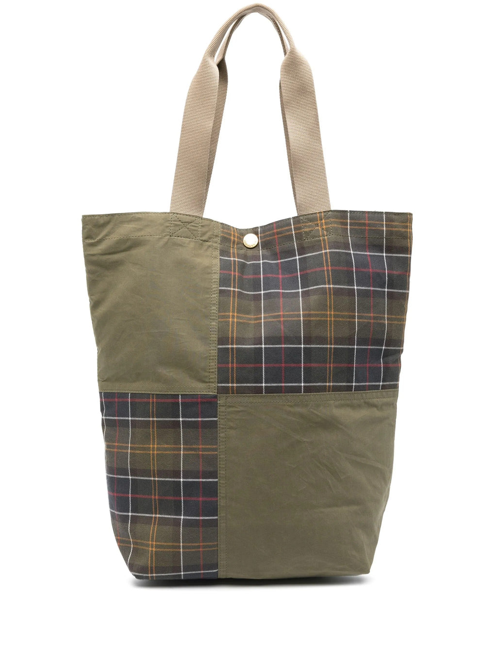 TRANSPORT PATCHWORK TOTE BAG