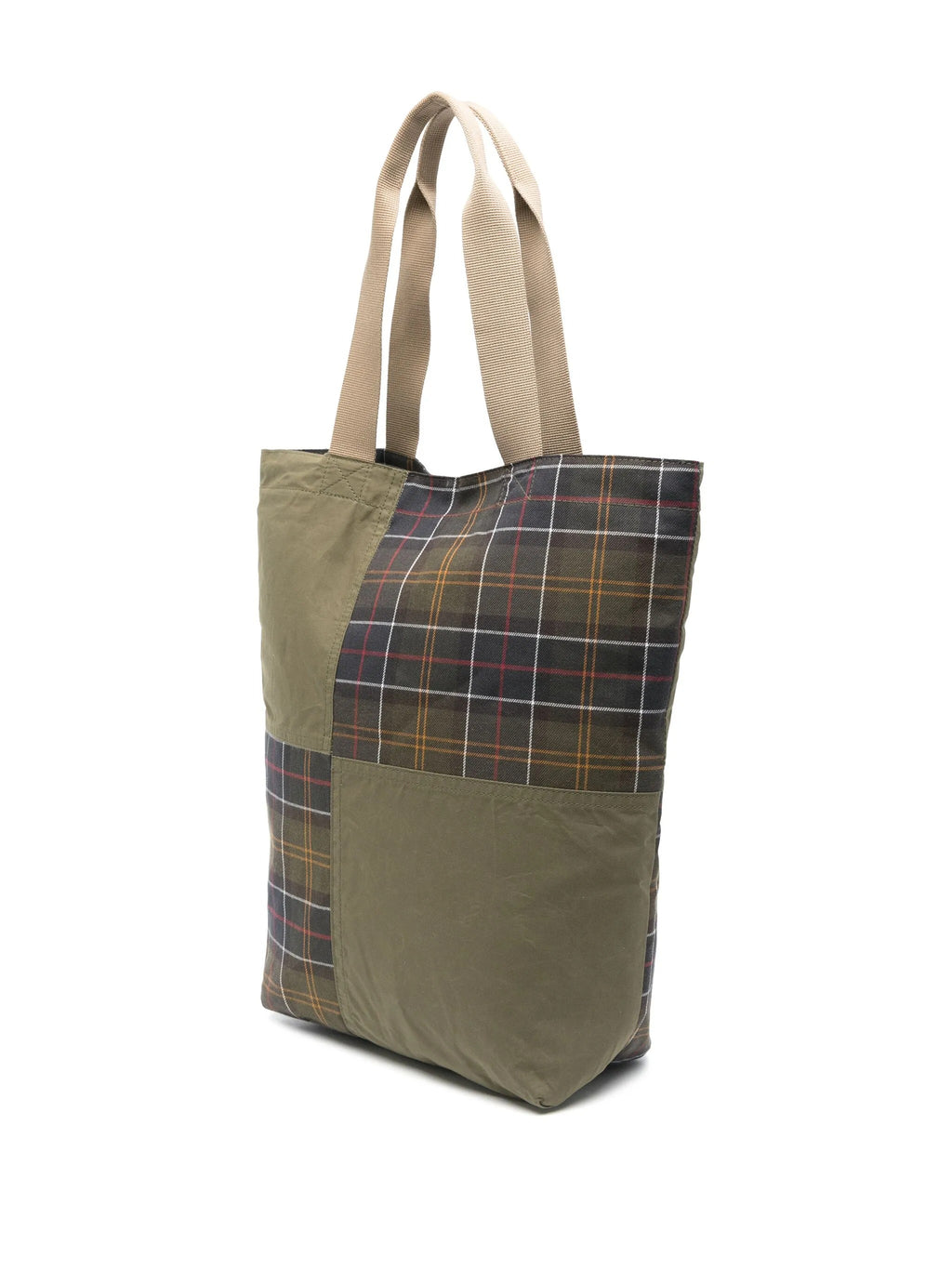 TRANSPORT PATCHWORK TOTE BAG