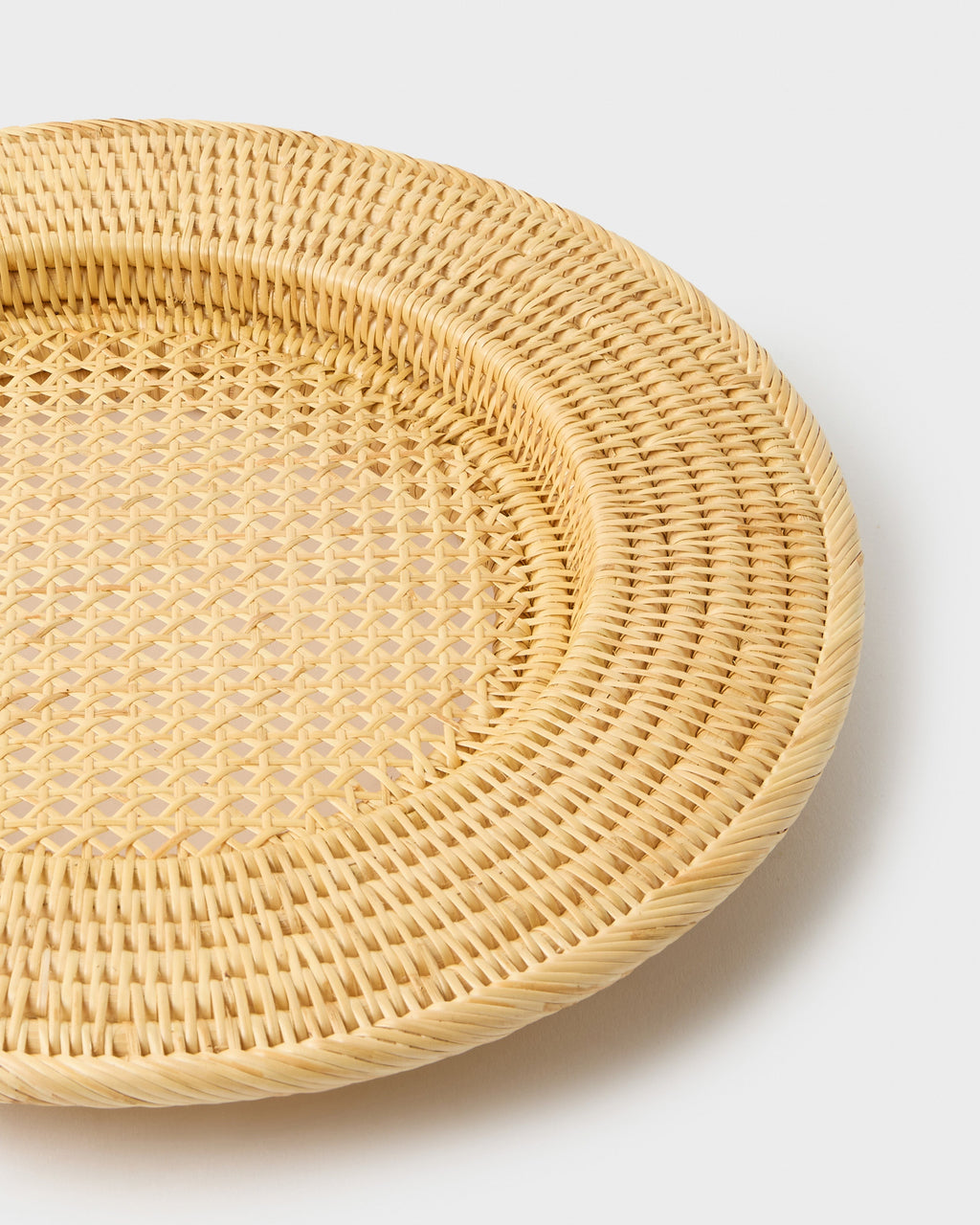 Woven Sabbia Round Tray