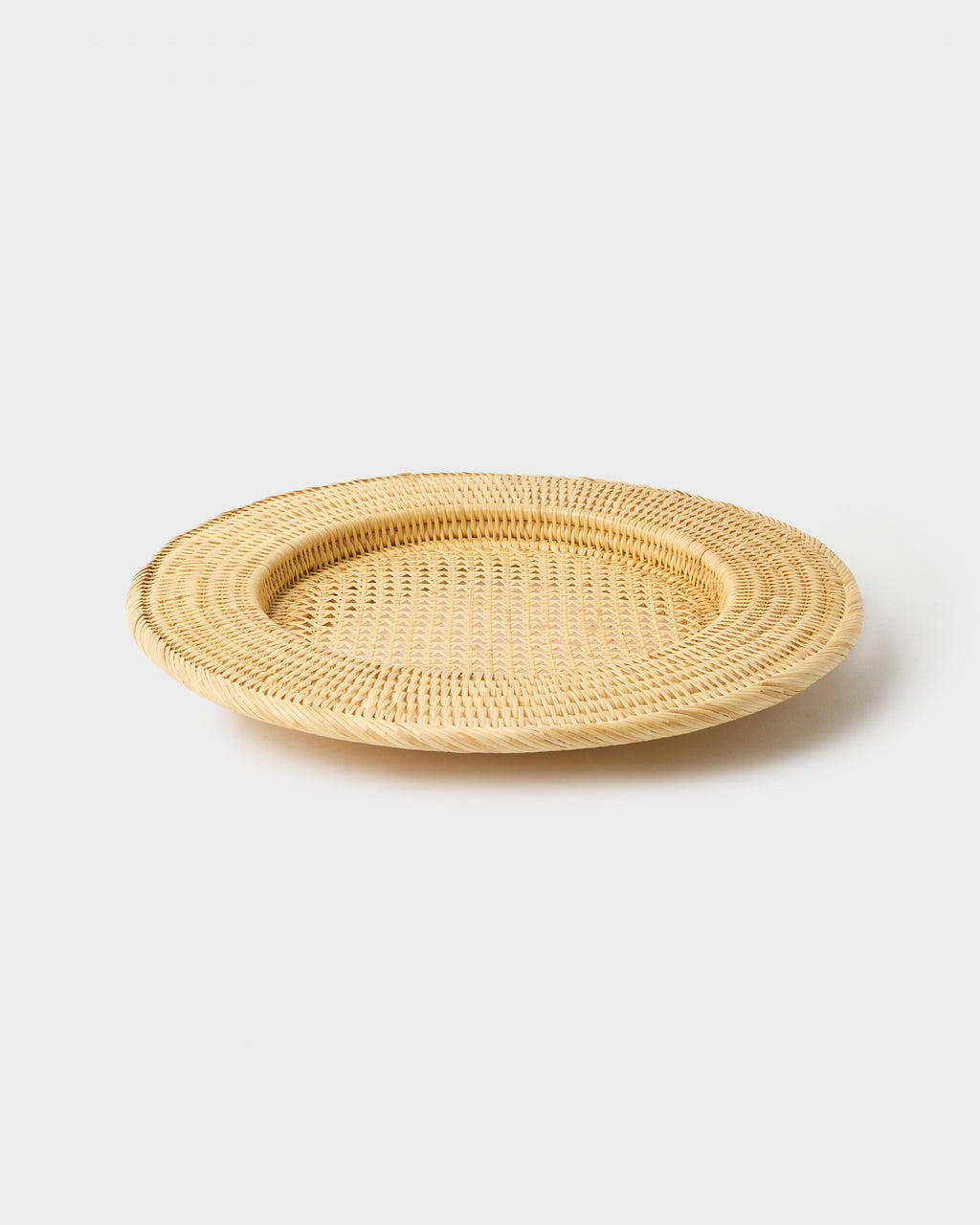Woven Sabbia Round Tray