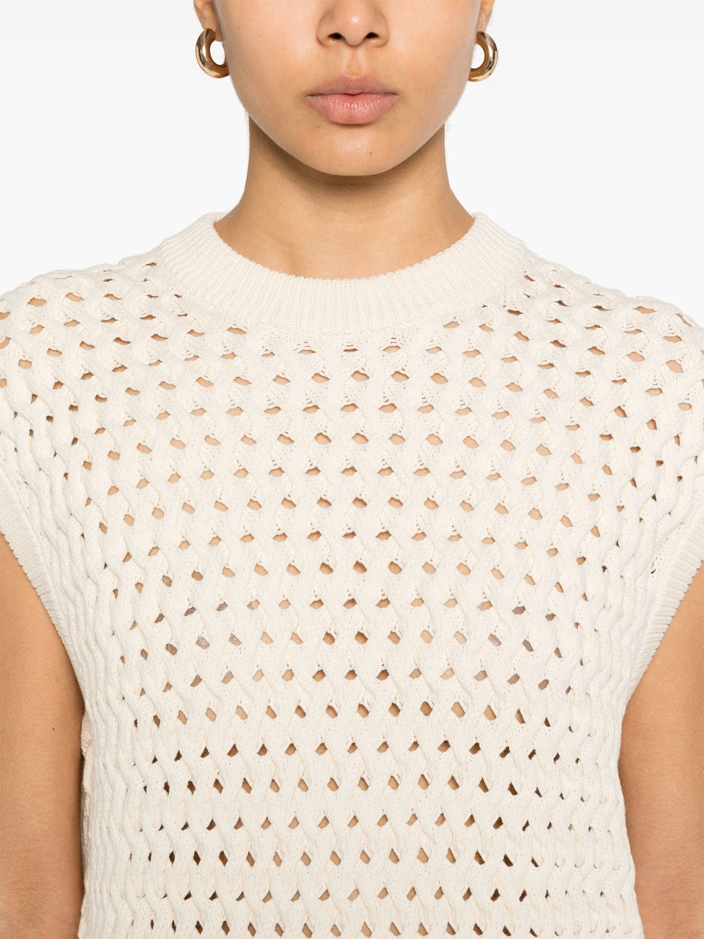 SLVLESS VEST CB.ROUN