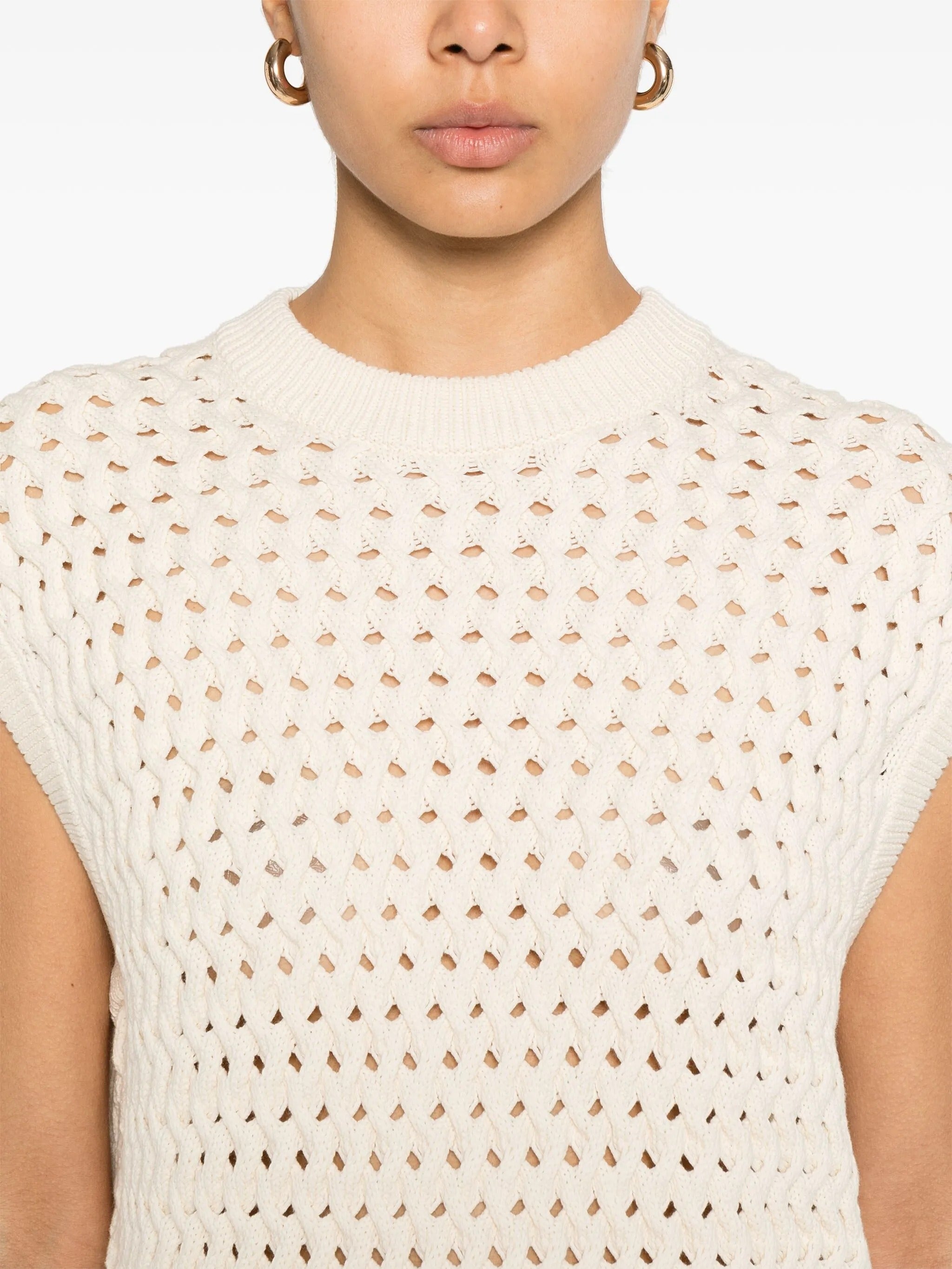 SLVLESS VEST CB.ROUN