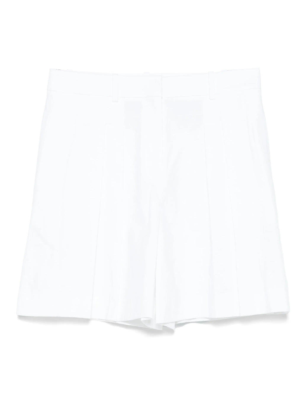 PLEATED FR SHORT.WHI