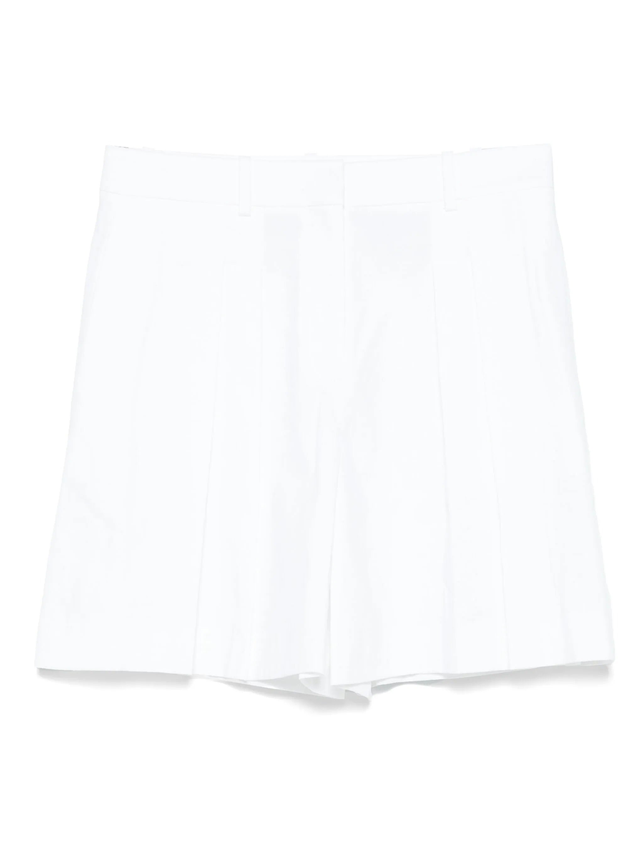 PLEATED FR SHORT.WHI