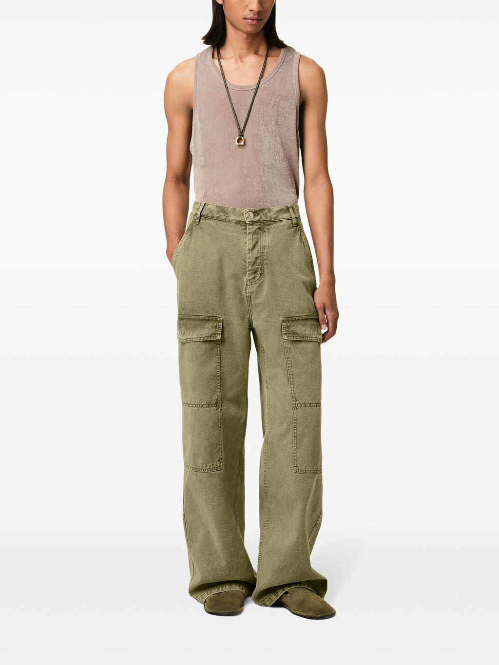 LOOSE/LARGE CARGO WIDE FIT JEANS