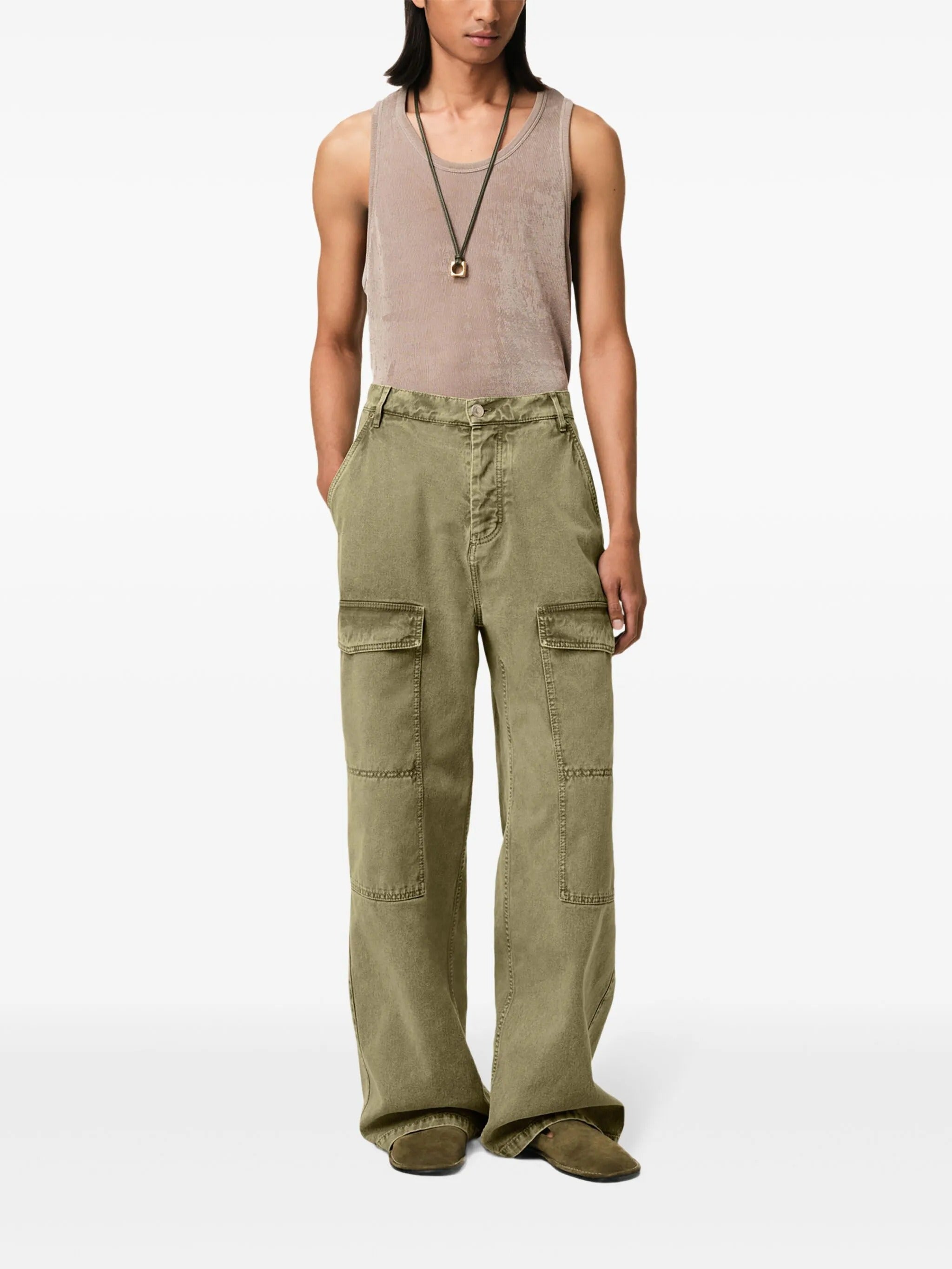 LOOSE/LARGE CARGO WIDE FIT JEANS