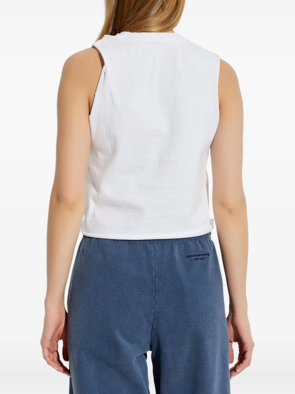 GRAPHIC TWISTED MUSCLE TANK