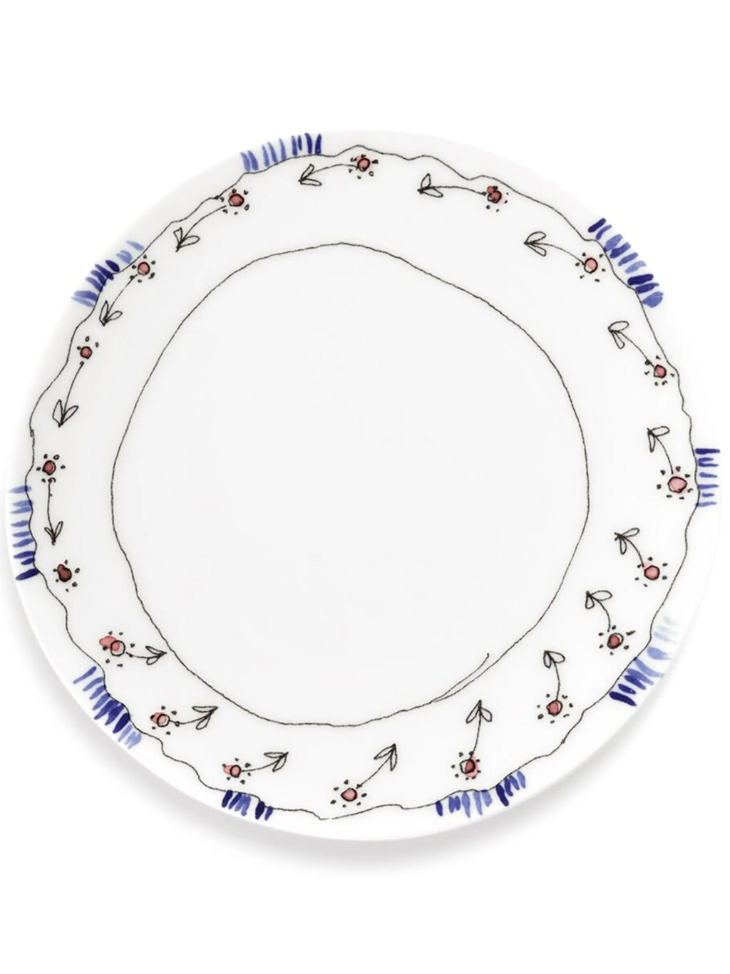 PLATE S ANEMONE MILK MF (set 2 pz.)