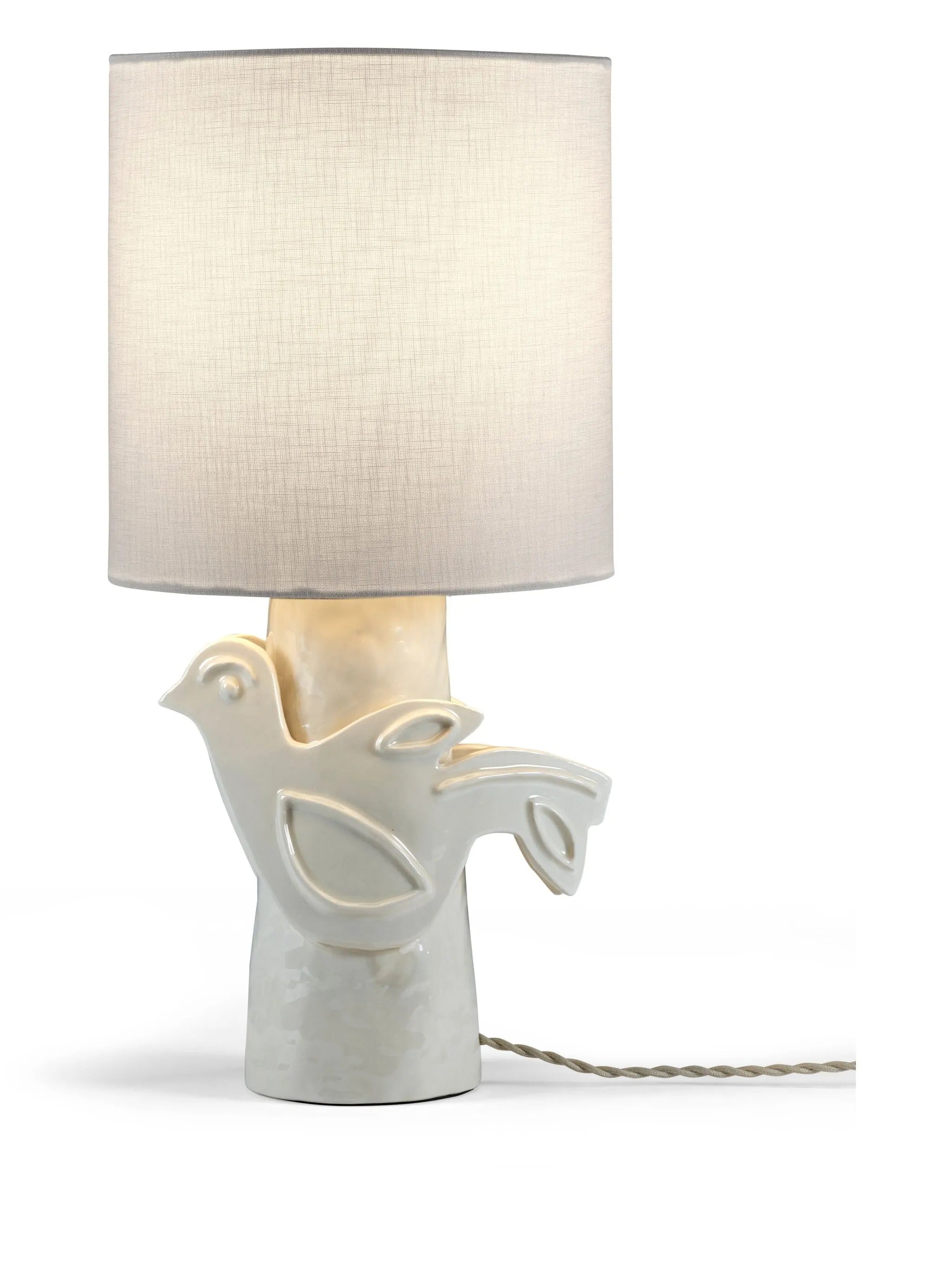 TABLE LAMP WHITE - WHITE PALOMA