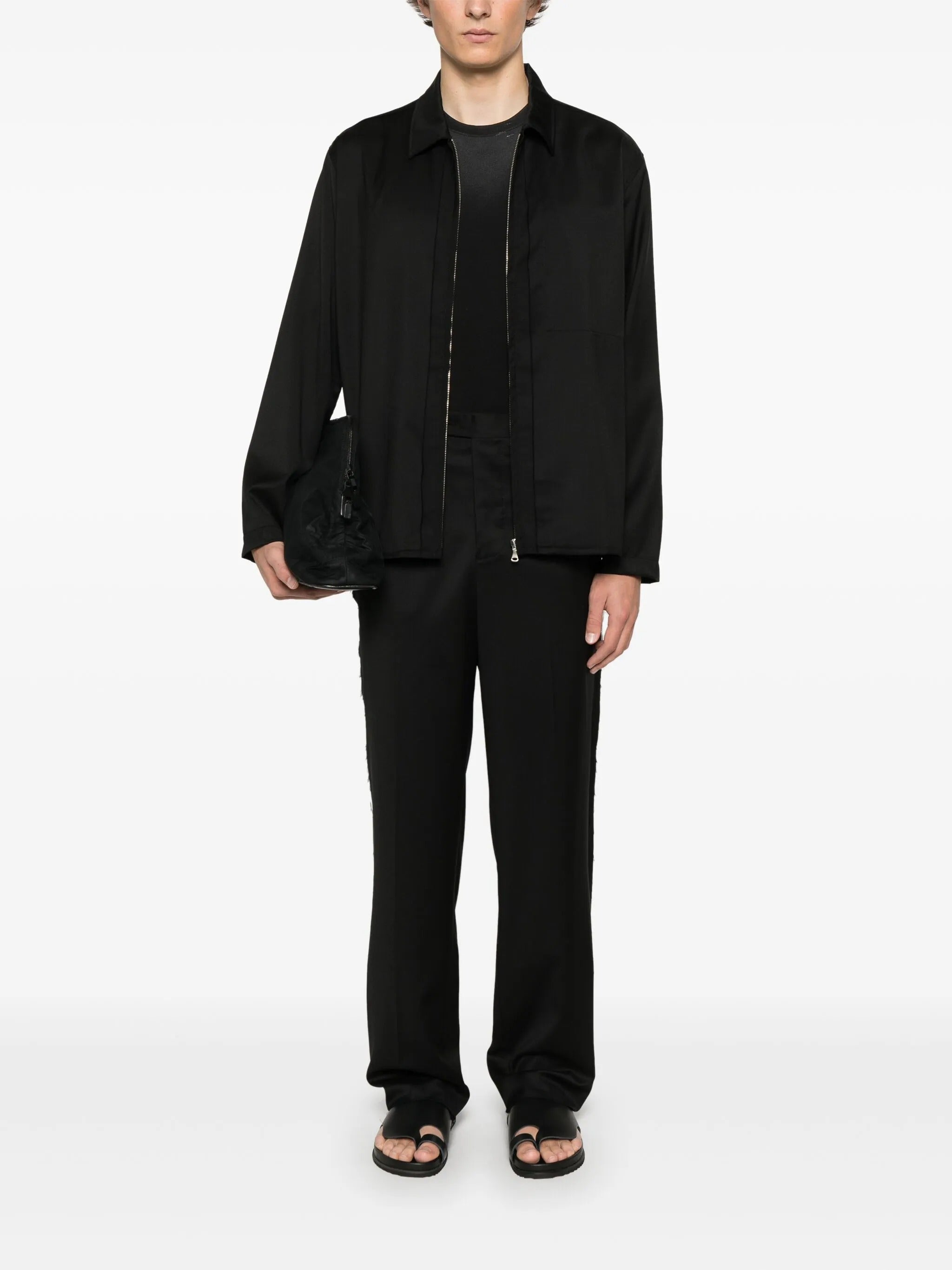 SHIN OVERSHIRT WITH ZIP