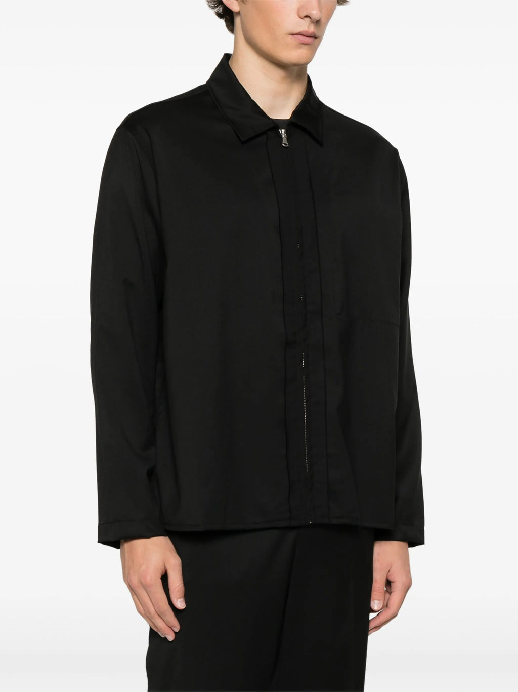 SHIN OVERSHIRT WITH ZIP
