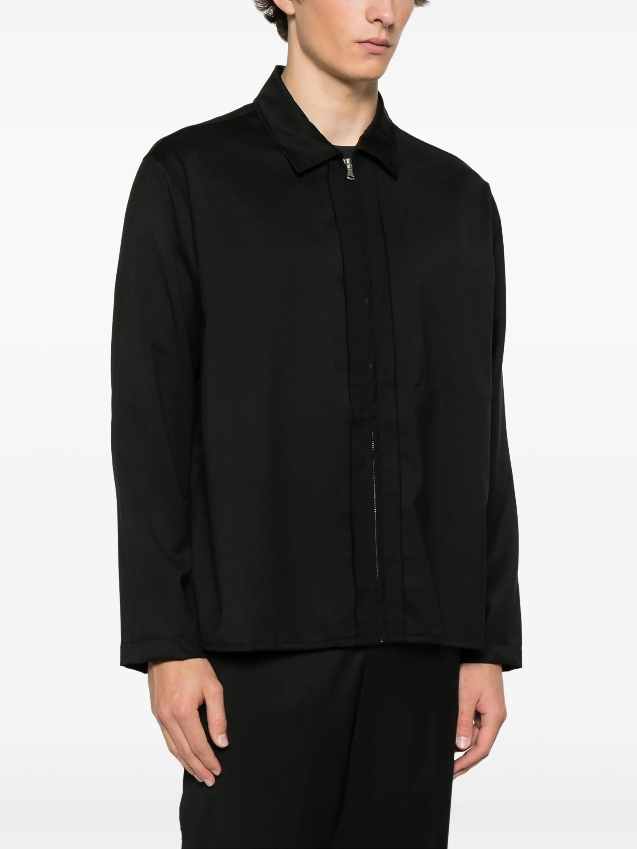 SHIN OVERSHIRT WITH ZIP
