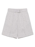 DALVA SHORT NATURAL LINEN