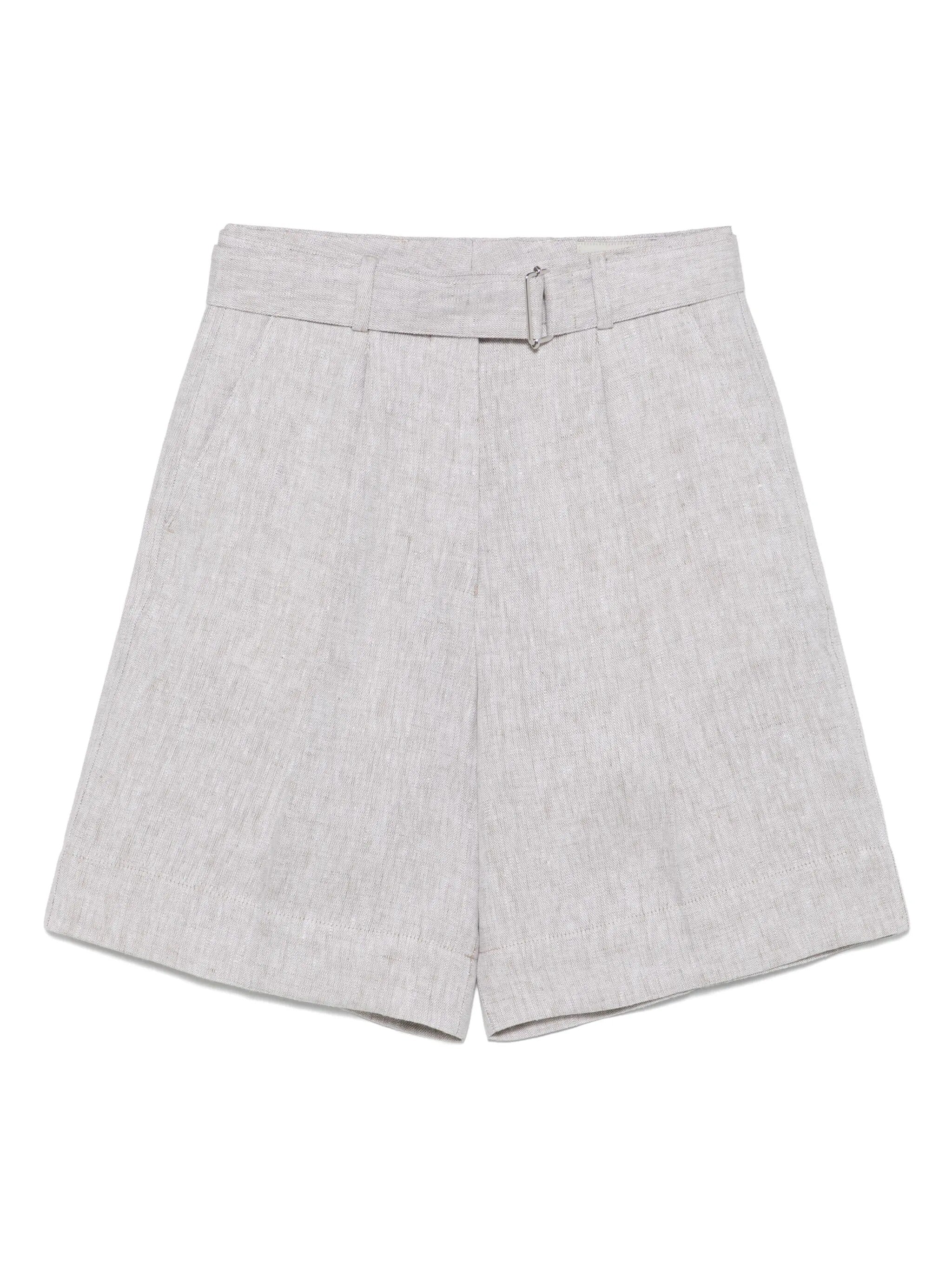DALVA SHORT NATURAL LINEN