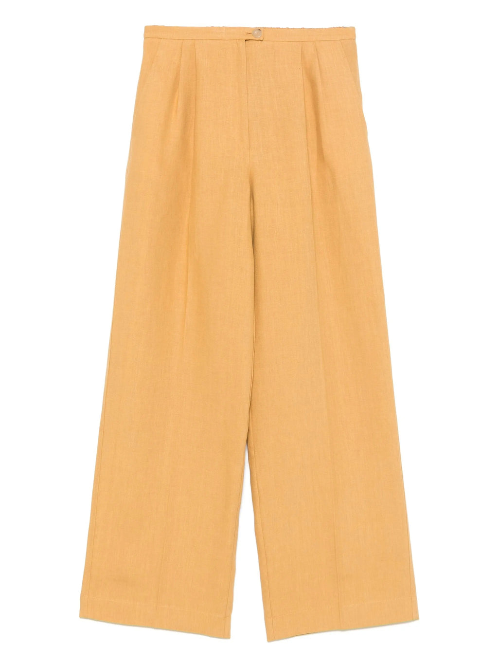 chic linen canvas darted pants
