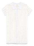 cablé lux handmade crochet dress