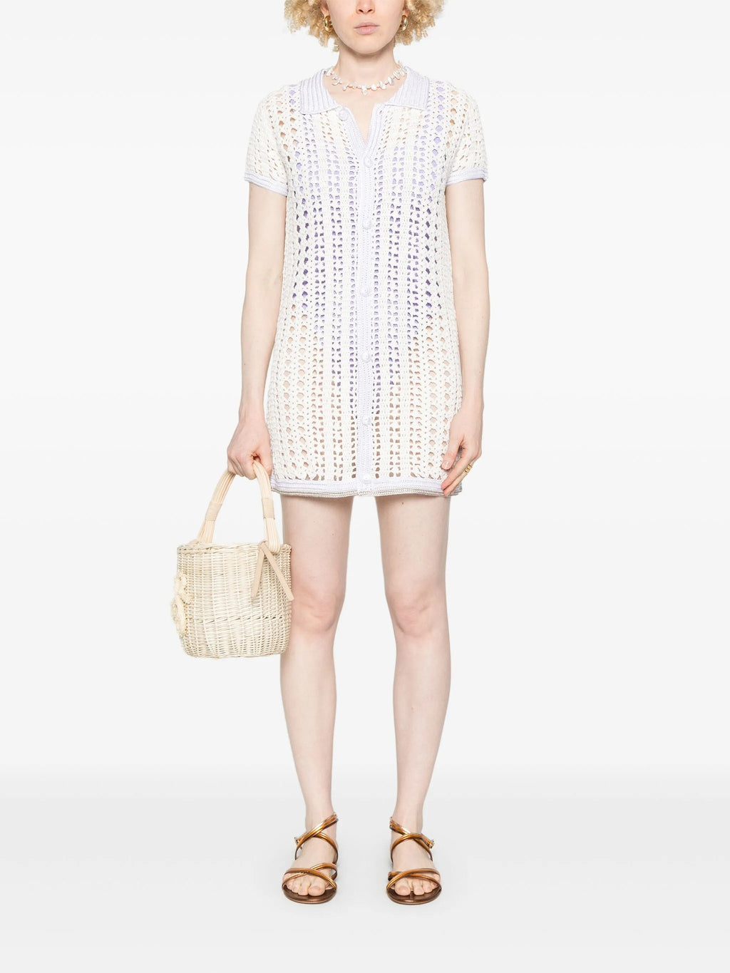 cablé lux handmade crochet dress