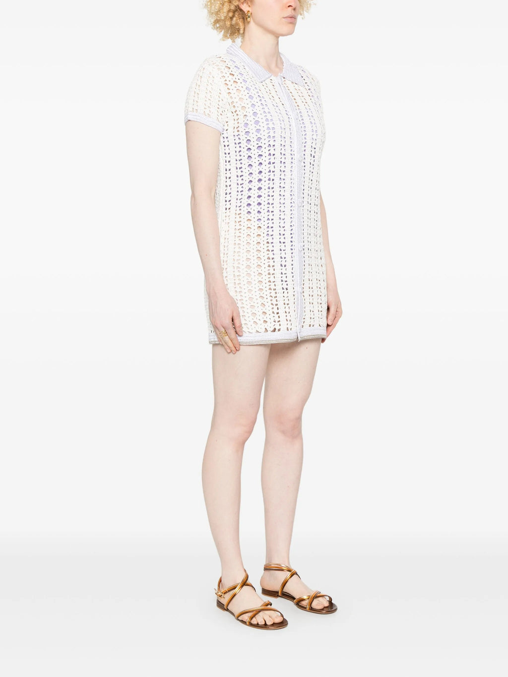 cablé lux handmade crochet dress
