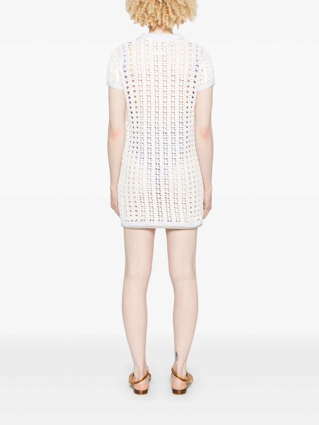 cablé lux handmade crochet dress