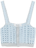 cablé lux handmade crochet top