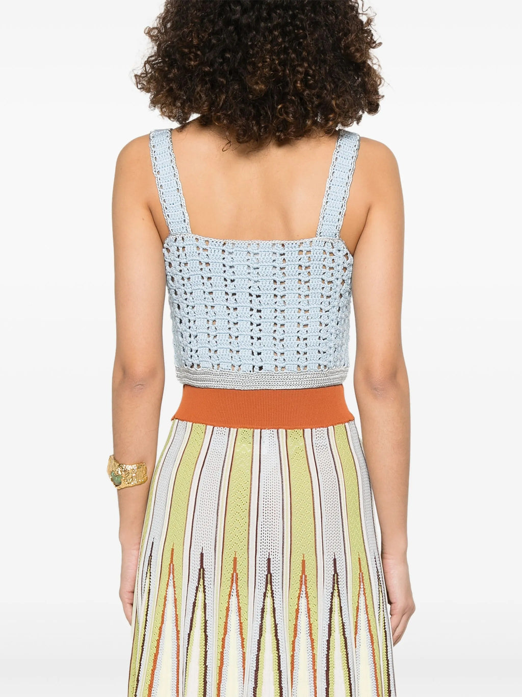 cablé lux handmade crochet top