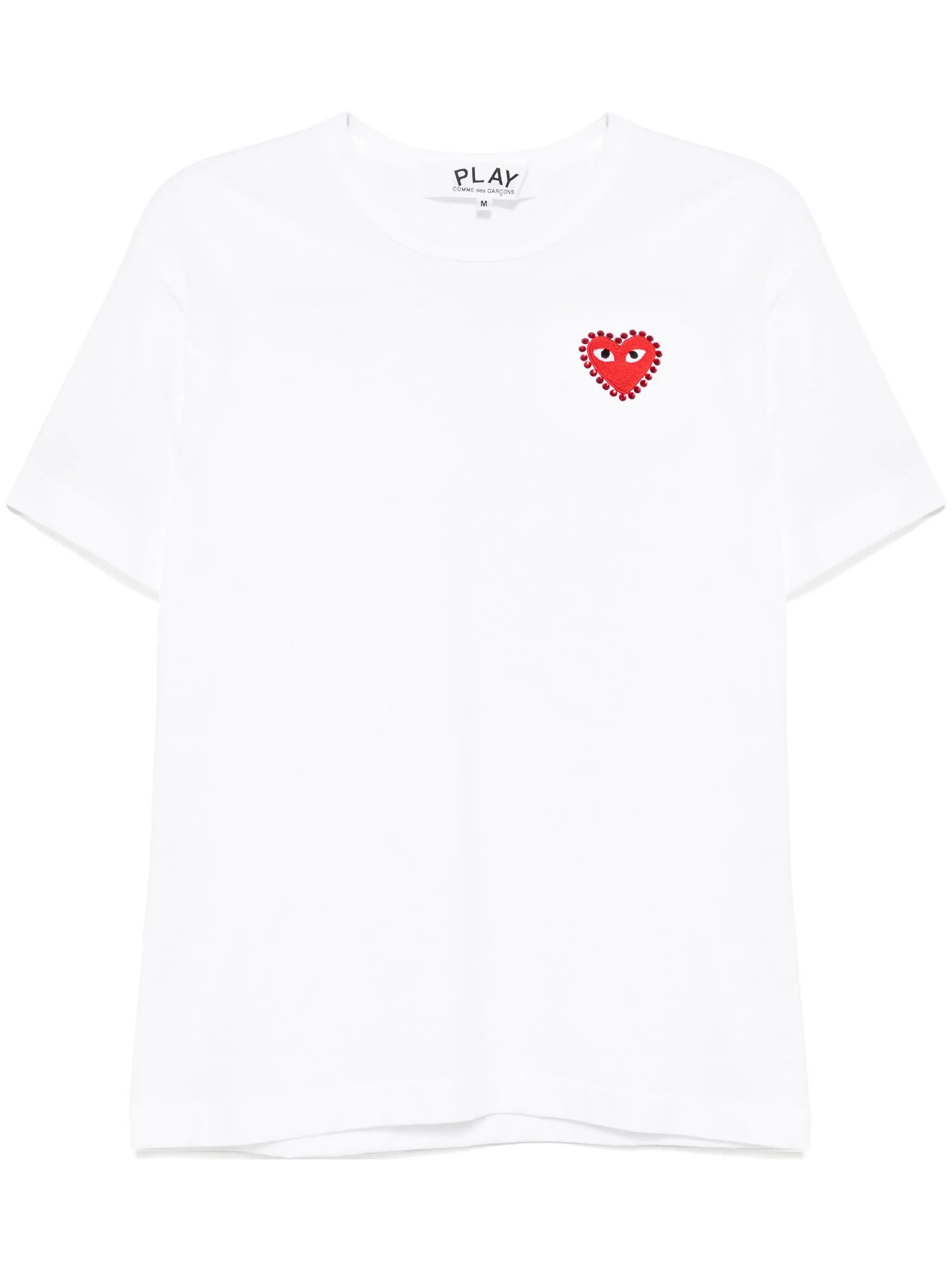 UNISEX T-SHIRT EMBLEM X RHINESTONE