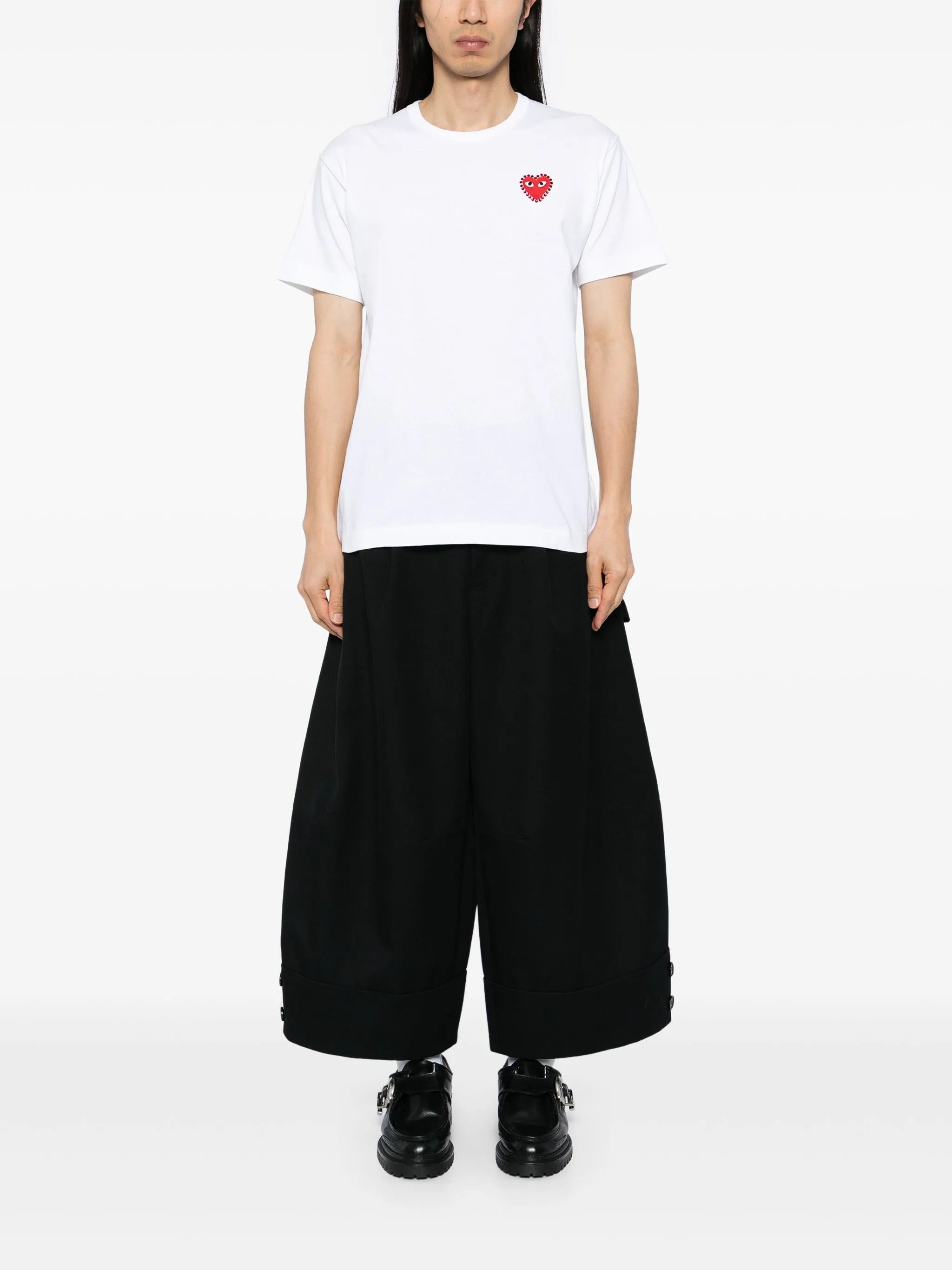 UNISEX T-SHIRT EMBLEM X RHINESTONE