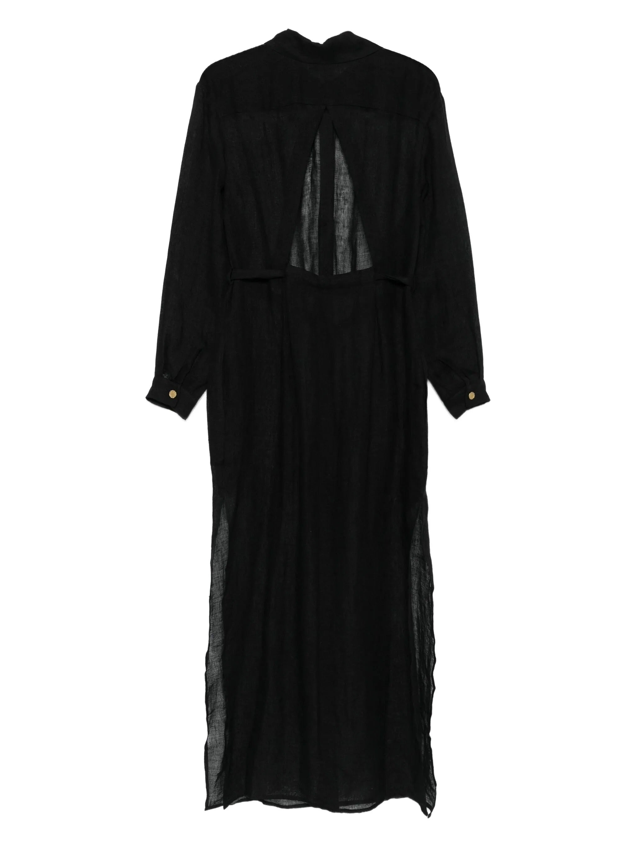 DRESS WITH BACK OPENING