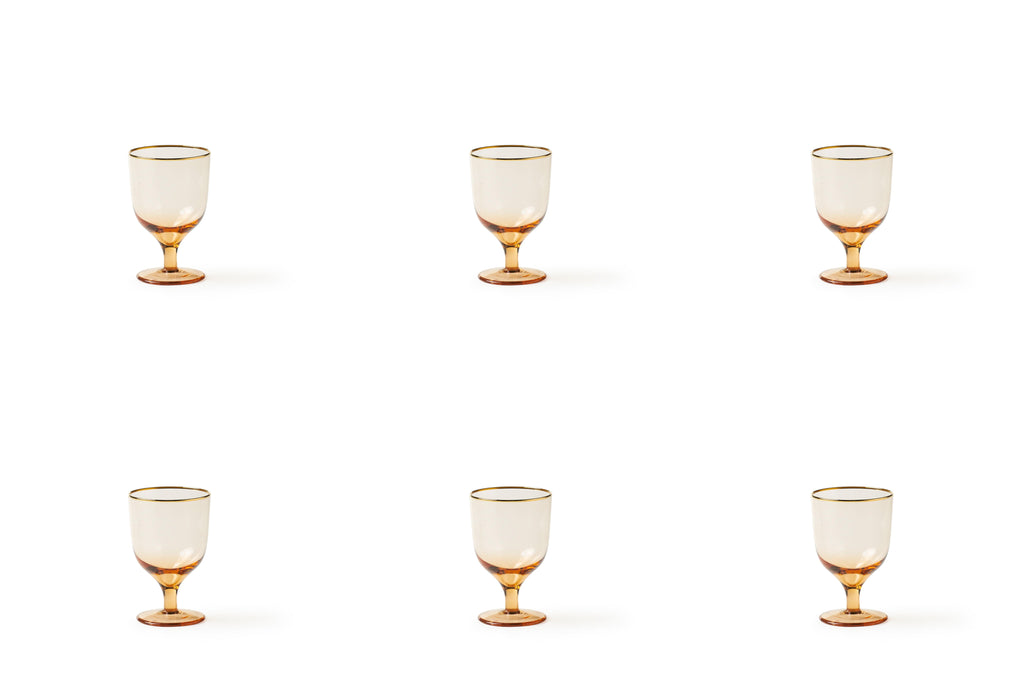 SET 6 BICC ACQUA H.11,4 FILO ORO CIPRIA