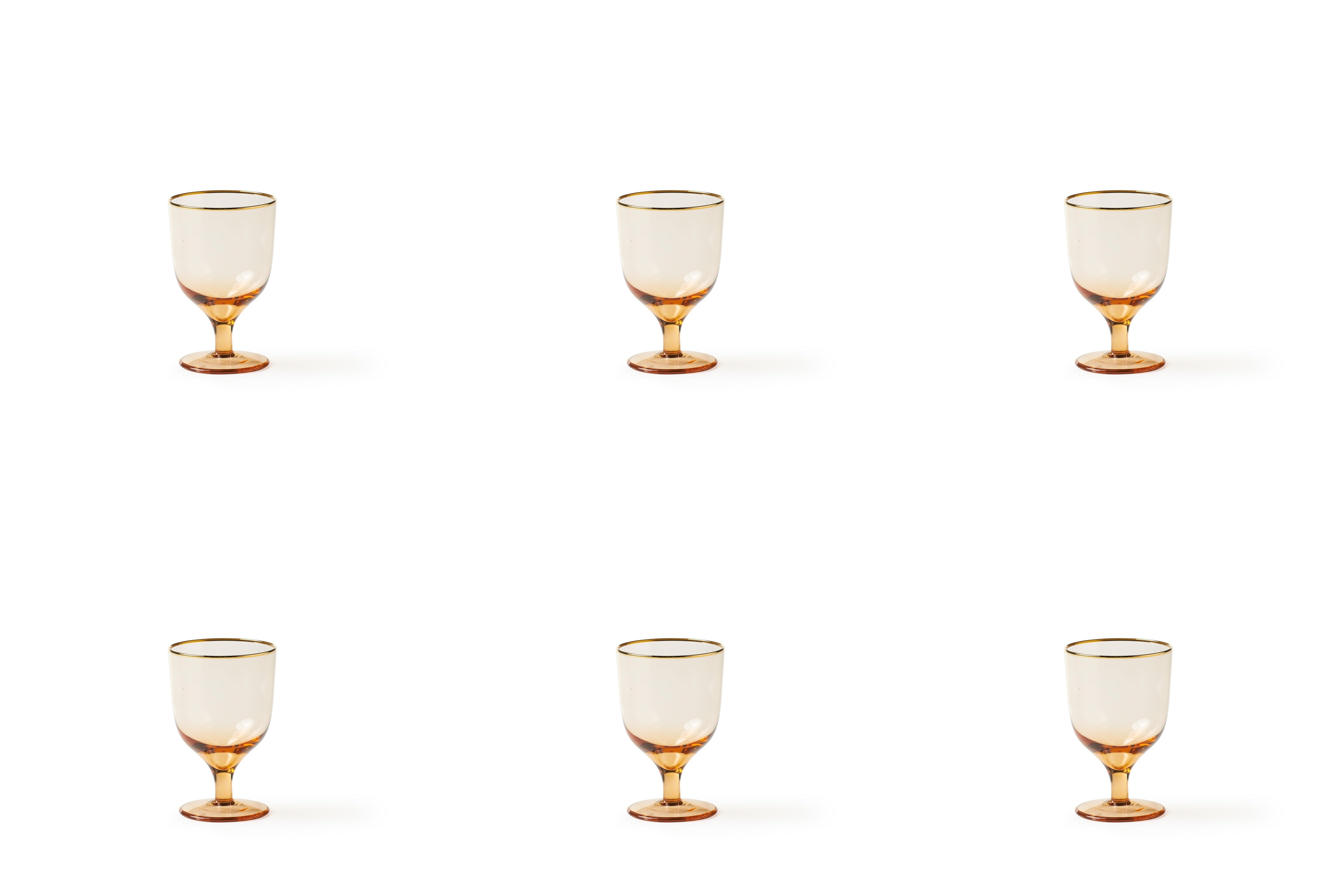 SET 6 BICC ACQUA H.11,4 FILO ORO CIPRIA