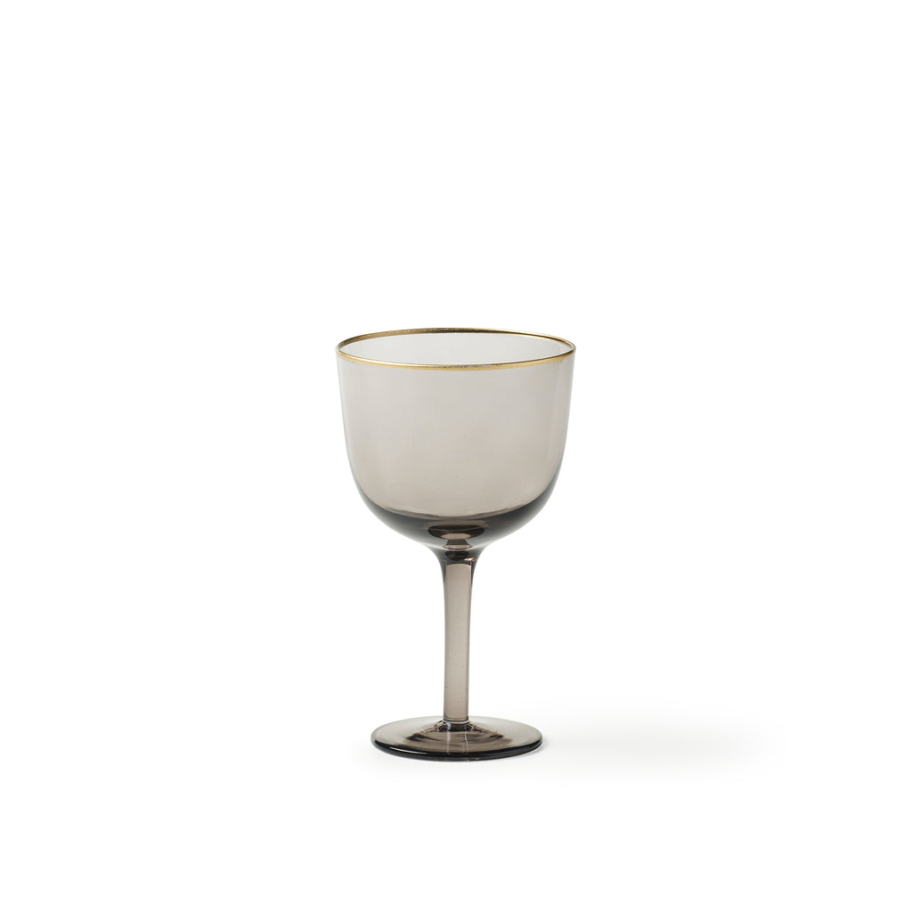 SET 6 BICC VINO H.13,3 FILO ORO GRIGIO