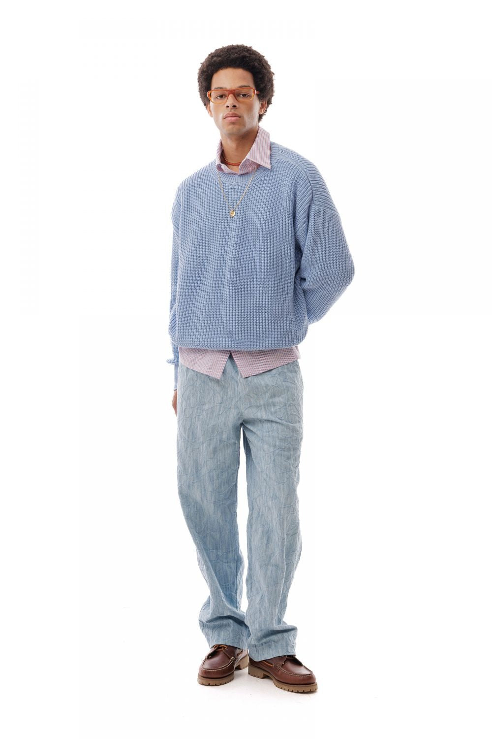 RIB KNIT SWEATER