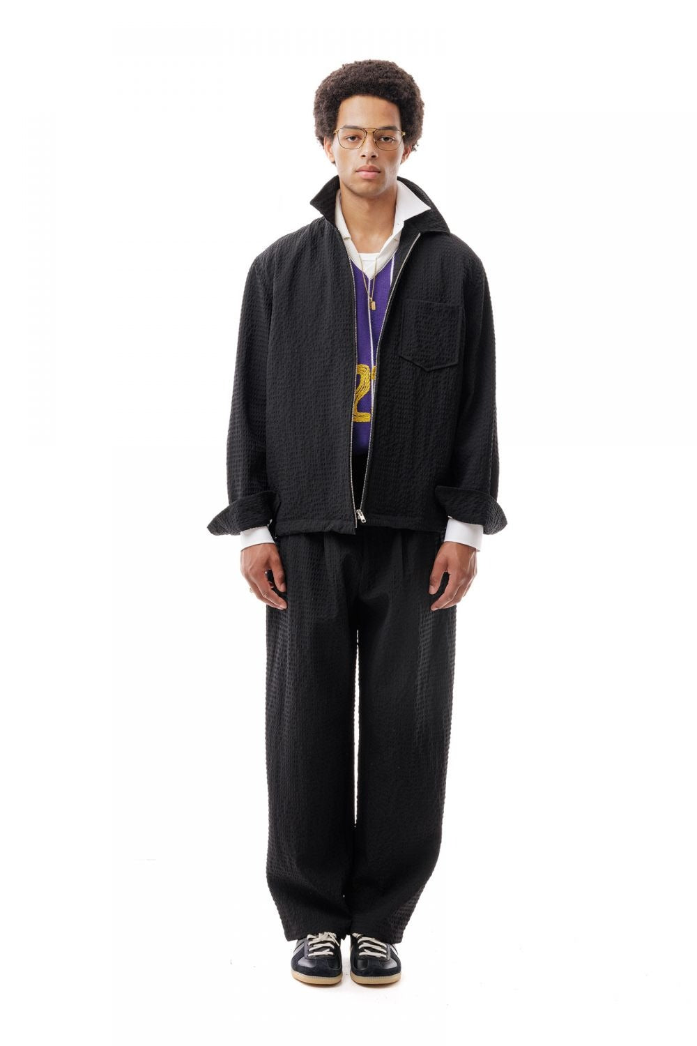 SEERSUCKER OVERSHIRT