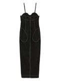 LONG PINCES DRESS